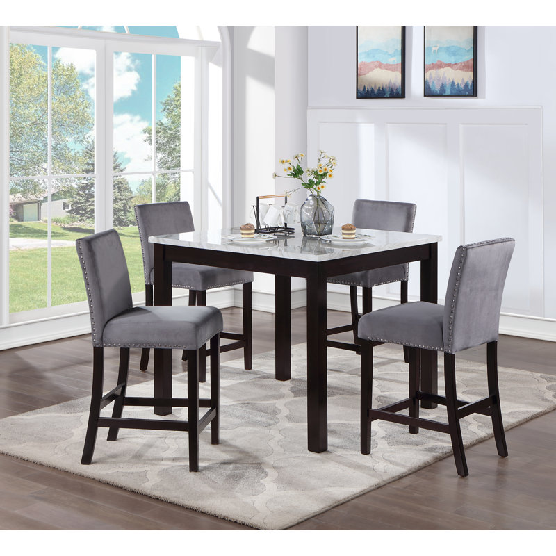 Alcott Hill Counter Height 42 Dining Table Reviews Wayfair